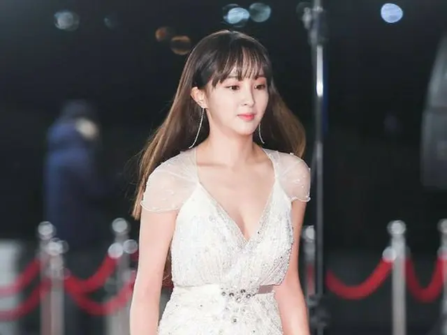 女優チョン・ヘソン、レッドカーペットに参加中