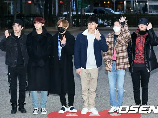 MONSTA X、KBS「ミュージックバンク」リハーサルに到着