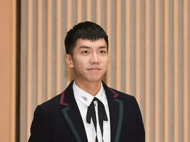 俳優イ・スンギ、SBS「執事部一体」記者懇談会に出席。