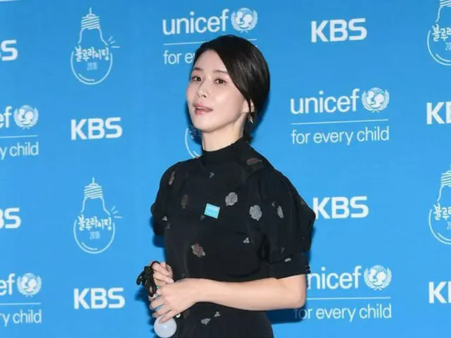 女優イ・ボヨン、ユニセフ行事に参加