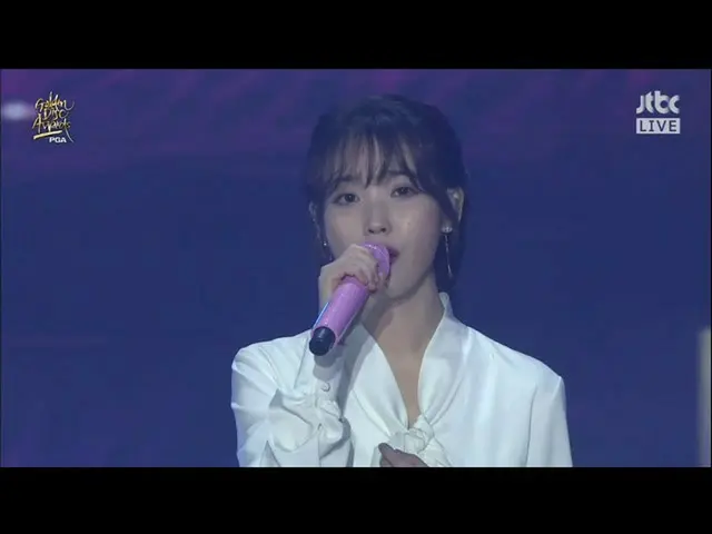 IU(アイユー) - " 秋の朝 + Through the Night" @Golden Disc Awards     