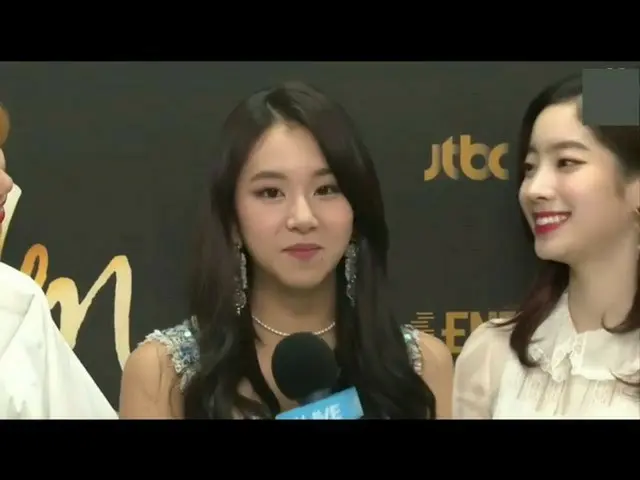 [英字] TWICE、本日のバックステージインタビュー @Golden Disc Awards     