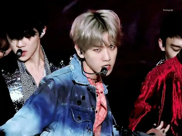 EXO Baekhyun、本日の授賞式で名場面