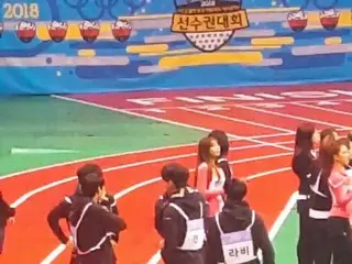 VIXX、アイドル陸上大会に参加中