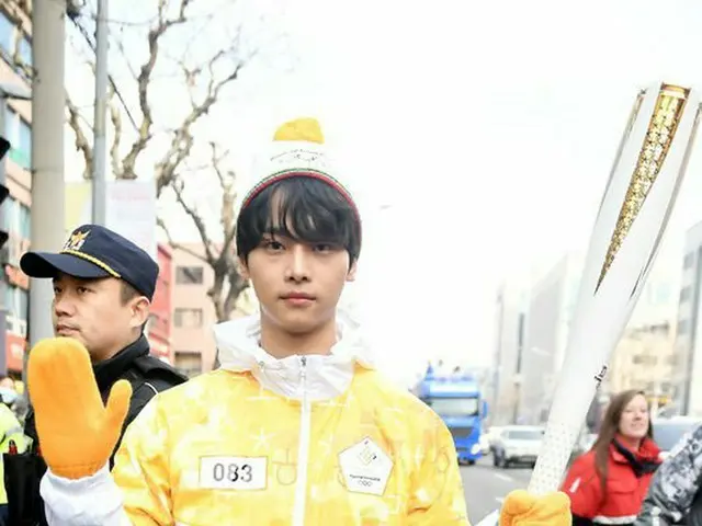 VIXX エン、平昌五輪聖火リレーに参加
