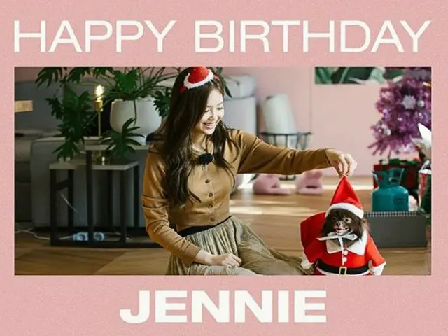 YGヤン代表、本日(16日)誕生日のBLACKPINK JENNIEをお祝い