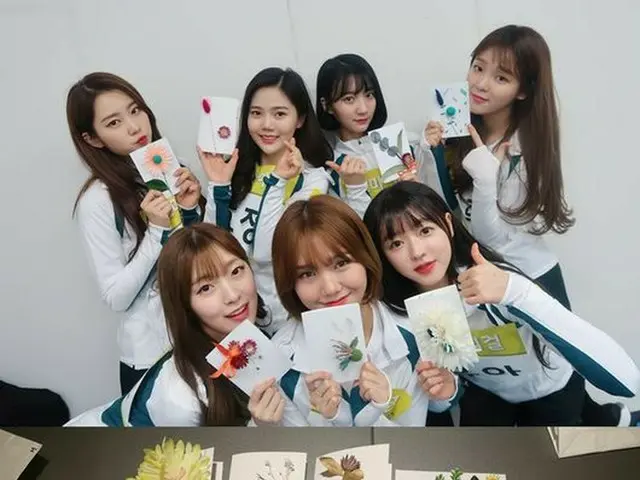 OH MY GIRL、韓国アイドル初の”手書きレター100枚”をファンへ