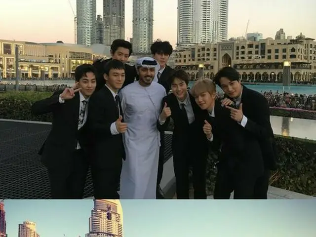 EXO、ドバイを訪問