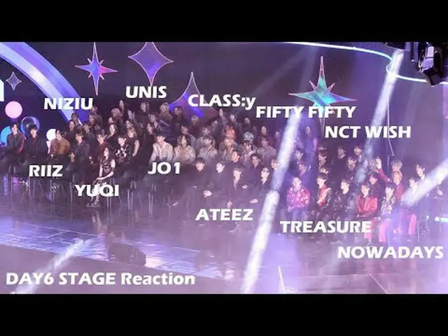 241117 KGMA DAY6_ _  ステージ リアクション ファンカム by 스피넬 RIIZE_ _  NCT_ _  WISH_ _  ATEEZ_ 