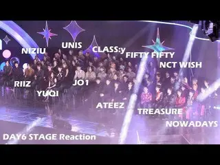 241117 KGMA DAY6_ _  ステージ リアクション ファンカム by 스피넬 RIIZE_ _  NCT_ _  WISH_ _  ATEEZ_ 