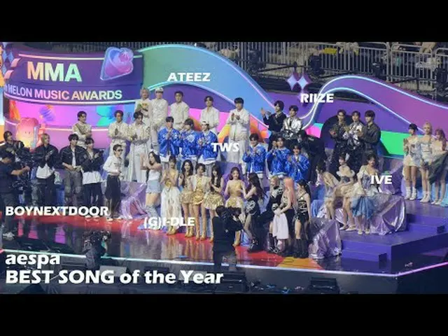 241130 (G)I-DLE_ _  年間最優秀レコード IDOL リアクション ファンカム by 스피넬 * 編集しないでください、再アップロードしないでく