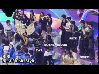 241130 BIBI_ _  'ベストミュージックスタイル' IDOL リアクションファンカム by 스피넬 * 編集しないでください、再アップロードしないで