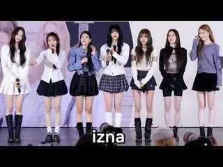 241208 izna_ _  ファンカム by 스피넬 * 編集しないでください、再アップロードしないでください