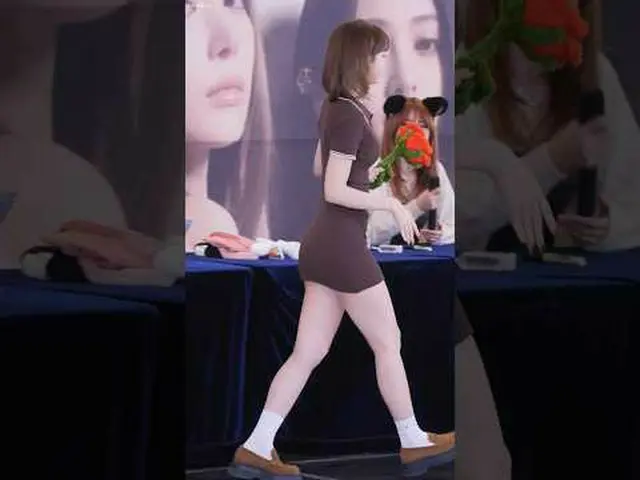 250316_'HOT' LE SSERAFIM_ (LE SSERAFIM_ _ )ファンサイン会@永登浦タイムズスクエア*ビデオ編集と再アップロード禁止(D