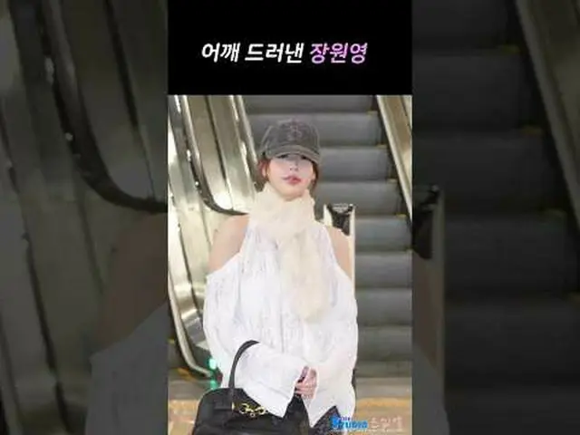 250329 IVE_ ̈_ ̈ JANGWONYOUNG 空港出発ファンカム by 스피넬 * 編集しないでください、再アップロードしないでください#IVE_