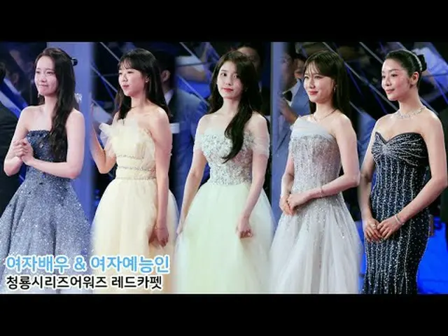 250718 4th Blue Dragon Series Awards Red CARPET fancam by 스피넬00:00 MC 윤아 YOONA05