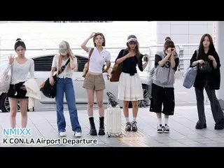 250730 NMIXX_ _  KCON LA Departure fancam by スピネル
* Do not edit, Do not re-uploa
