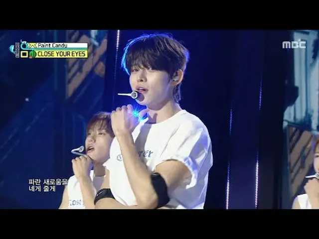 CLOSE YOUR EYES_ _(CLOSE YOUR EYES_ ) - Paint Candy |ショー！ MusicCore | MBC250809放