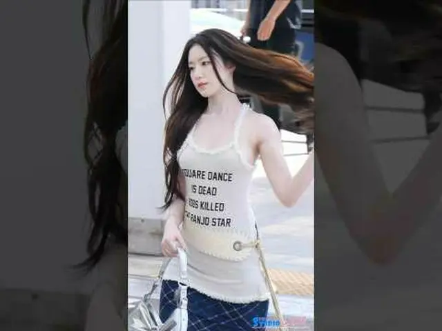 250822 IDLE SHUHUA 空港出発ファンカム by 스피넬 * 編集しないでください
