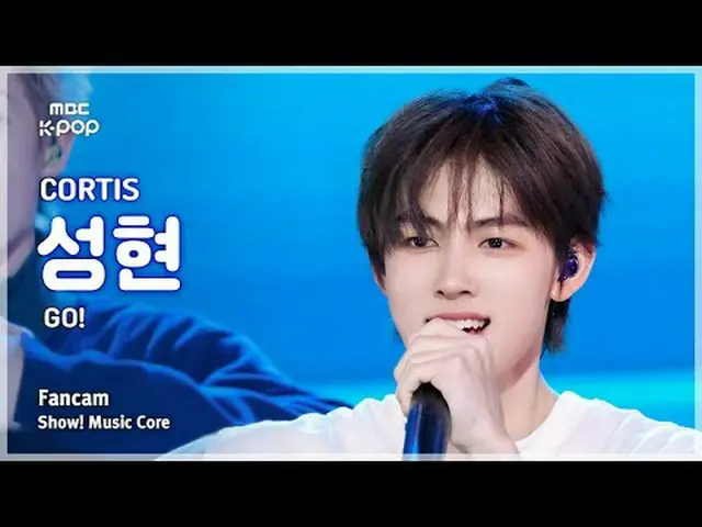 [#音中直カム] CORTIS_ _  SEONGHYEON (CORTIS_  ソンヒョン) – GO！ FanCam |ショー！ 音楽センター| MBC25