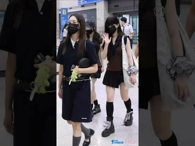 250825 ILLIT_ _  Airport Arrival fancam by スピネル#ILLIT_  #モカ #ユナ #ウォンヒ #イロハ#ILLIT