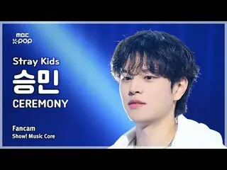 [#陰中直カム] Stray Kids_ _  SEUNGMIN (ストレイキッズスンミン) – CEREMONY FanCam | REVOLVEショー！ 音