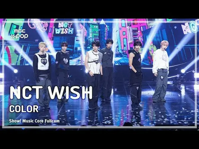 [#音中フルカム] NCT_ _  WISH_ _  (NCT_ _  WISH_ ) – COLOR FullCam |ショー！ 音楽センター| MBC250