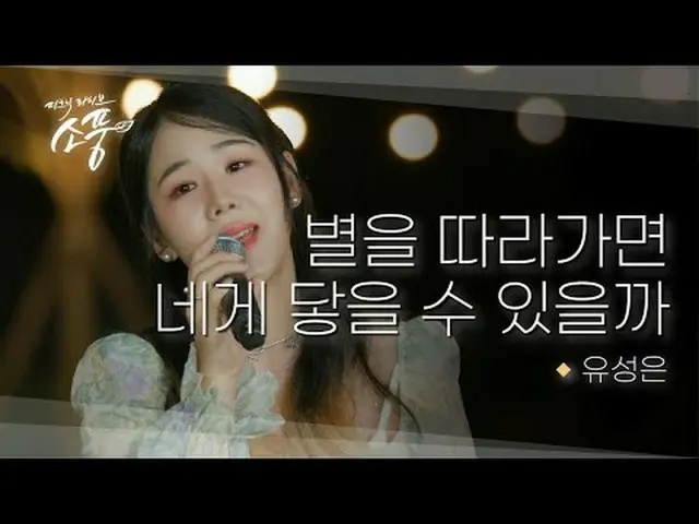 STARLIGHTが流れる女主の夜、流星銀の暖かいボイスで完成した感性ライブ #流星は #星に従うとあなたに触れることができるか #ピクニックライブピクニック 