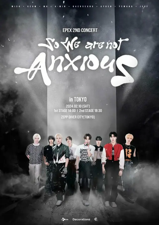 EPEX 2ND CONCERT ＜So We are not Anxious＞ in JAPAN