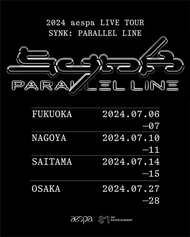 2024 aespa LIVE TOUR – SYNK : Parallel Line – in JAPAN
