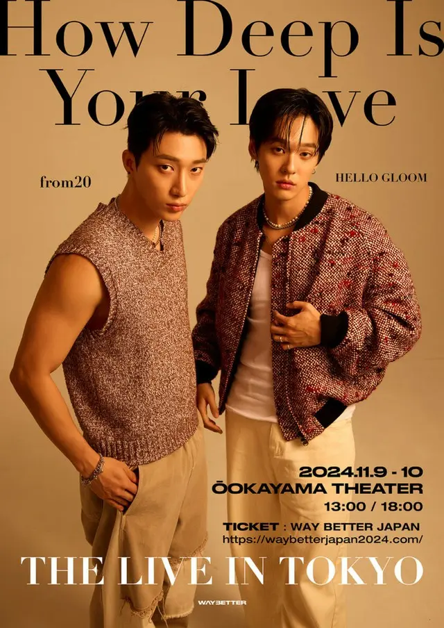 from20 X HELLO GLOOM THE LIVE IN TOKYO 2024 - How Deep Is Your Love -