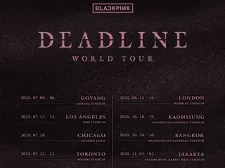 BLACKPINK 2025 WORLD TOUR <DEADLINE> IN TOKYO