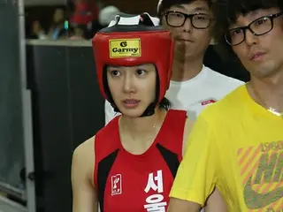 ソウル市ボクシング代表選抜戦の女子48kg級に出場したイ・シヨン