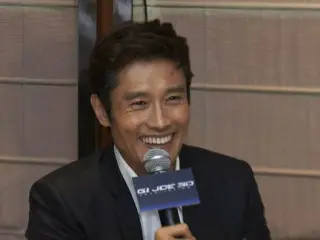 映画「G.I.ジョー2」アジアプレスデーイベントに出席したイ・ビョンホン
