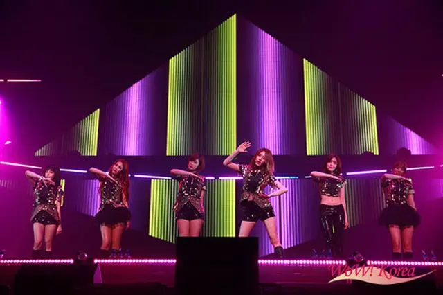 武道館で日本ツアーファイナルを迎えた「T-ARA」