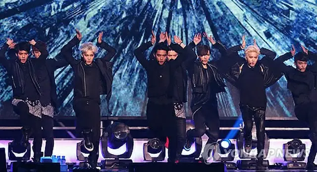 ミニアルバム「中毒(Overdose)」ショーケースを開催した「EXO」