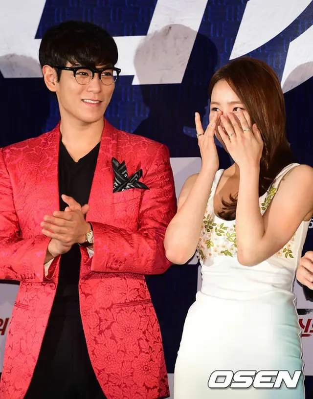 左から「BIGBANG」T.O.P、女優シン・セギョン