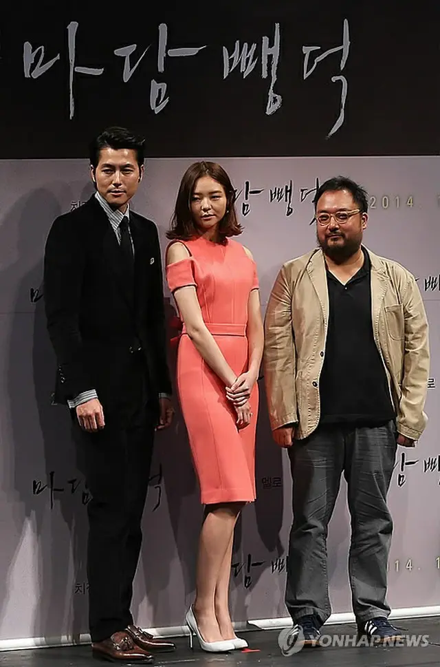俳優チョン・ウソン、女優イ・ソム、イム・ピルソン監督