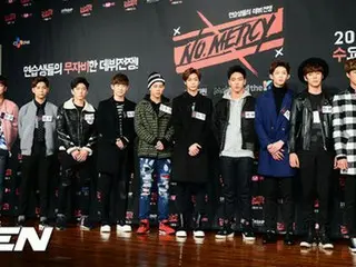 Mnet「NO MERCY」の制作発表会