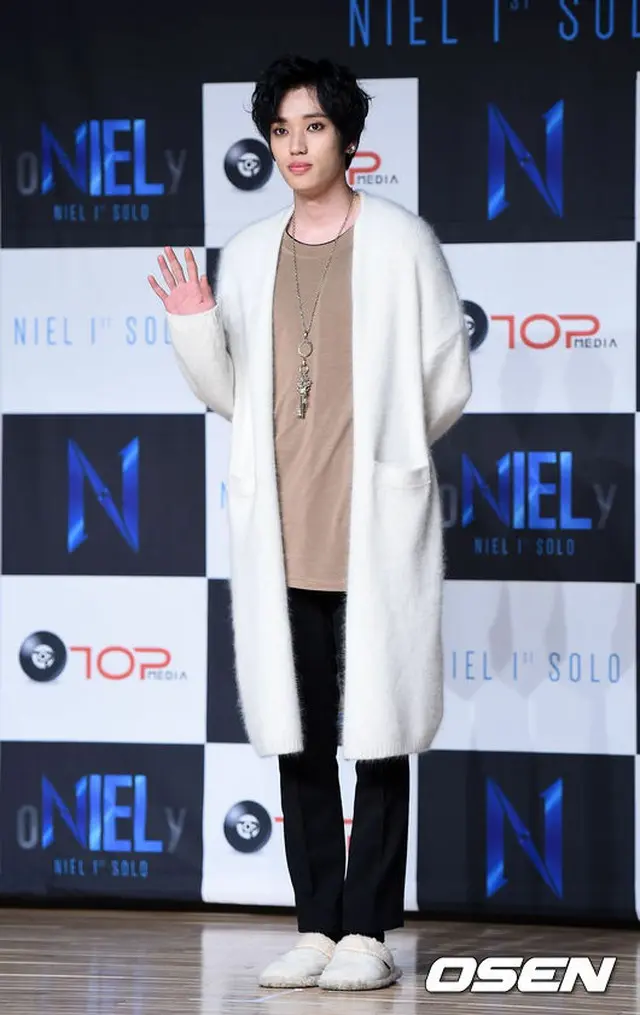 初のソロアルバム「oNIELy」のショーケースを開催したニエル(TEENTOP)