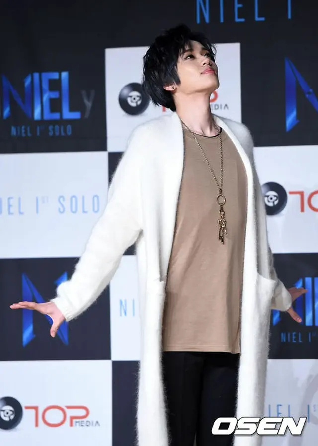 初のソロアルバム「oNIELy」のショーケースを開催したニエル(TEENTOP)