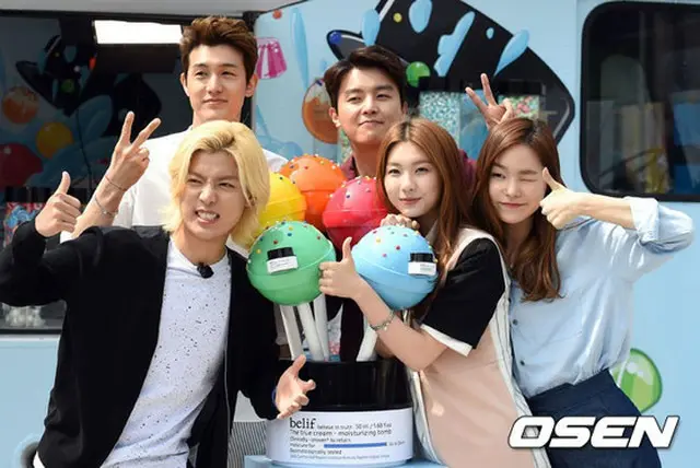 イ・ギウ、ヨン・ウジン、KangNam(M.I.B)、キム・ジンギョン、チン・ジョンソン