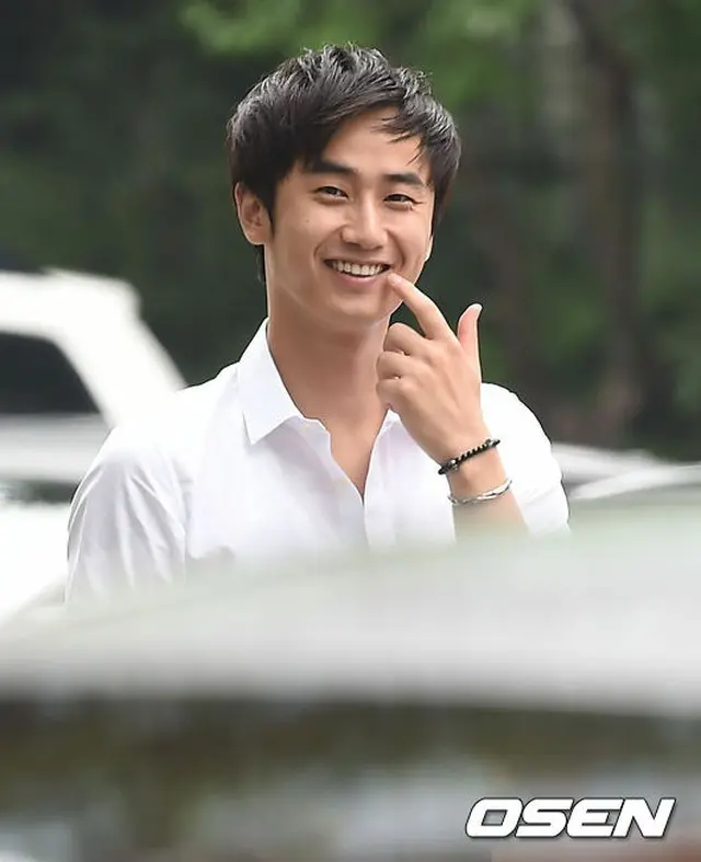 21か月間の義警服務を終えて除隊したホ・ヨンセン(SS501)