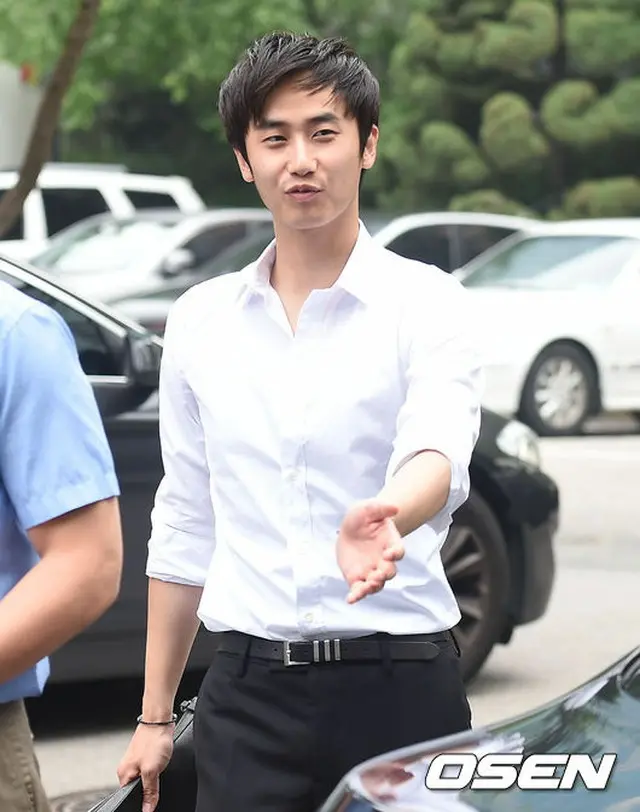 21か月間の義警服務を終えて除隊したホ・ヨンセン(SS501)