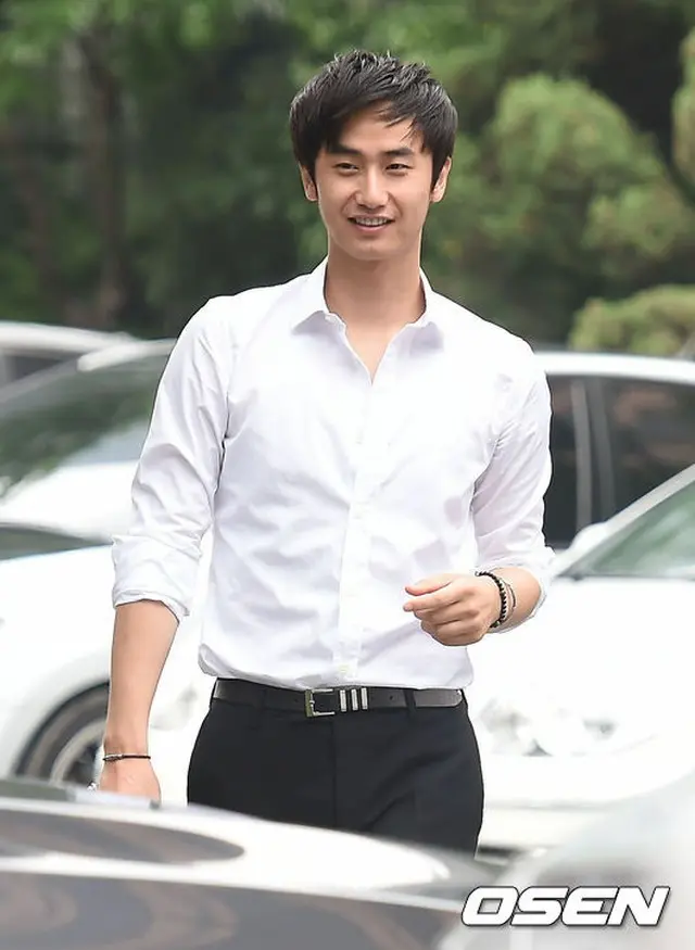 21か月間の義警服務を終えて除隊したホ・ヨンセン(SS501)
