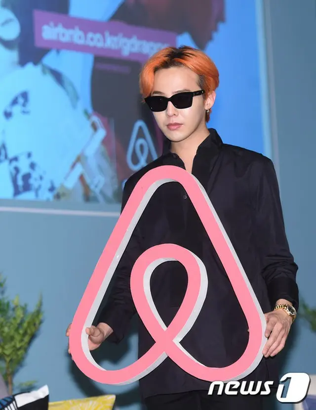 「Airbnb&スーパースタープロジェクト」記者会見に出席したG-DRAGON