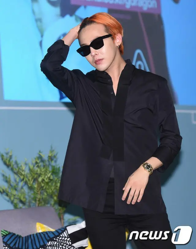 「Airbnb&スーパースタープロジェクト」記者会見に出席したG-DRAGON