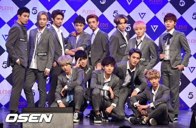 13人組アイドルグループ「SEVENTEEN」