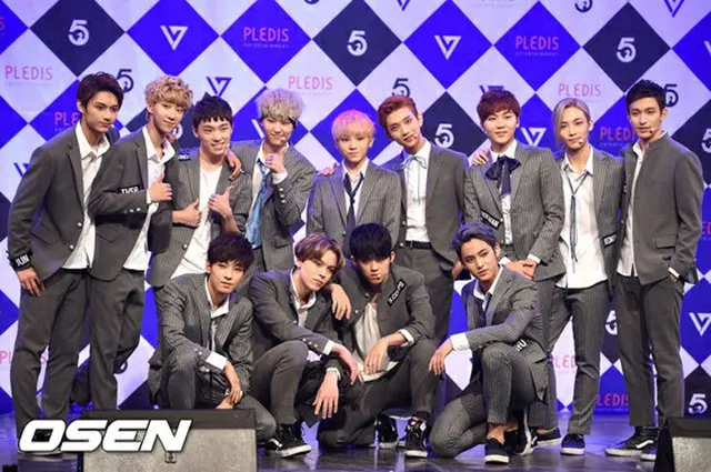 13人組アイドルグループ「SEVENTEEN」