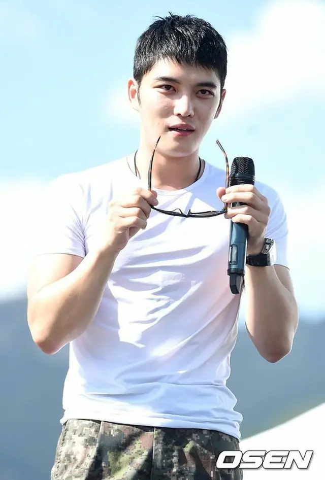 「第13回地上軍フェスティバル」に出演したジェジュン(JYJ)